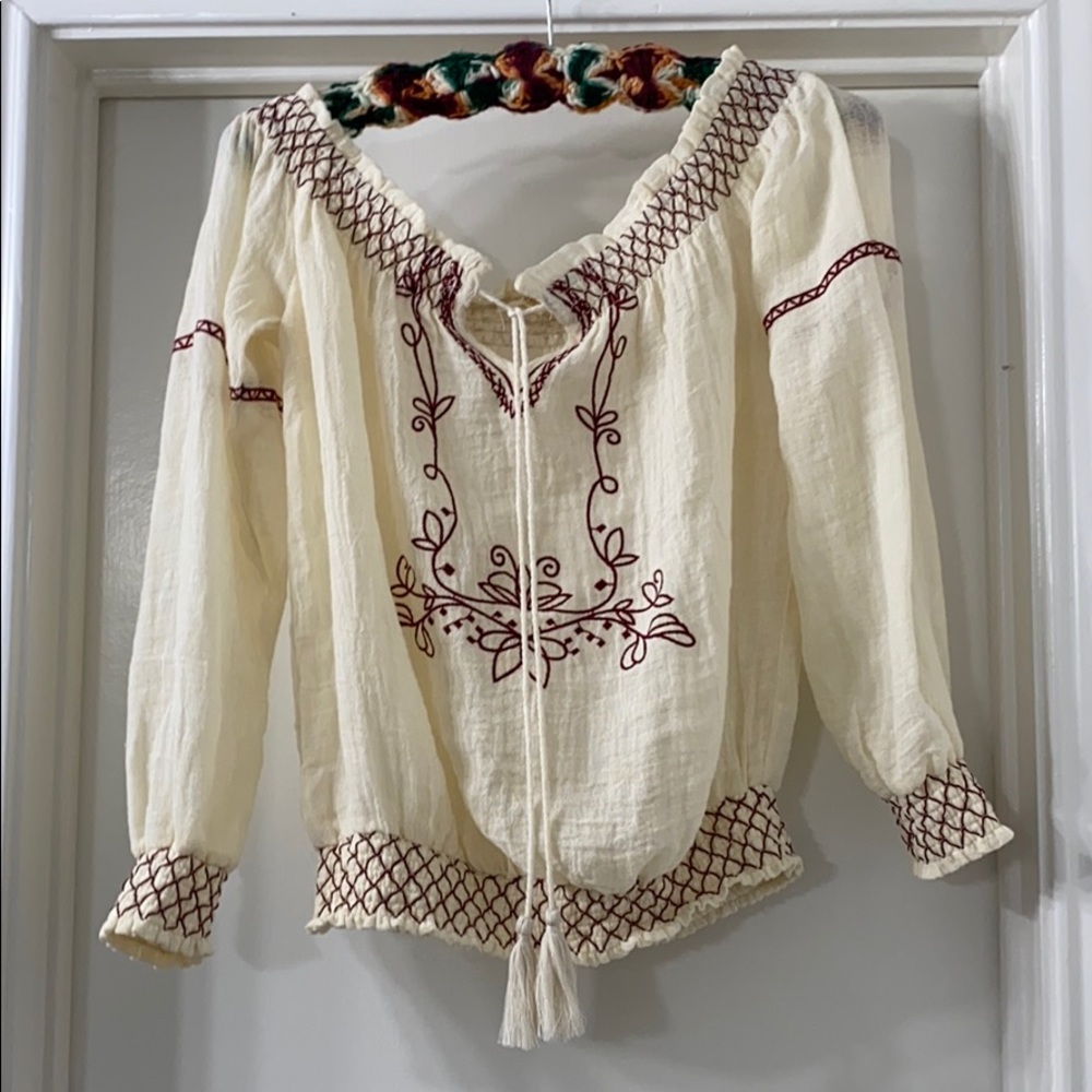 NWOT Peasant top